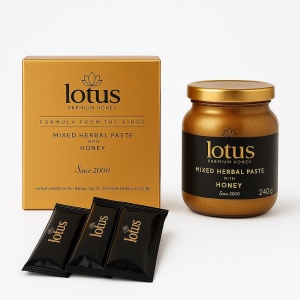 Colectie De Lotus-12 Plicuri & Borcan 240g