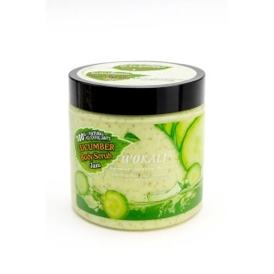 Exfoliant fața și corp Wokali Cucumber Body Scrub Jam