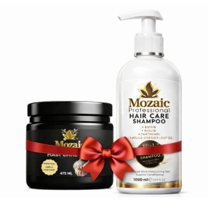 Mozaic Total Care Duo – Mască cu Usturoi + Șampon 12 în 1 Expert