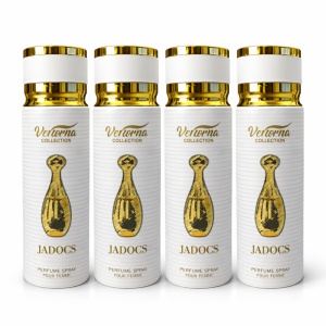 Pachet 4x Body Mist Jadocs Verona Collection 200ml – Parfum Elegant Floral pentru Femei