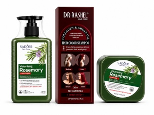 Pachet Promo Rosemary Red Care – Wine Red Shampoo + Rosemary Hair Care Set