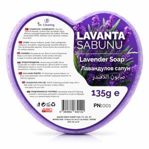 Săpun Parfumat cu burete 2 in 1 Dr. Cleaning în Formă de Inimă, 135g – Diverse Arome - Img 8