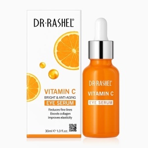 Dr. Rashel Ser Contur Ochi cu Vitamina C 30ml – Luminozitate & Reducerea Liniilor Fine
