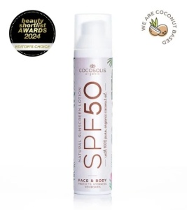 Lotiune pentru protectie solara cu SPF 50, 100 ml, Cocosolis - Img 1