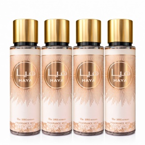 Pachet Promo 4x Body Mist Haya 250ml – Parfum Elegant Feminin & Floral Rafinat