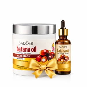 Ritual Batana Oil Duo – Mască 500g + Ulei 50ml SADOER