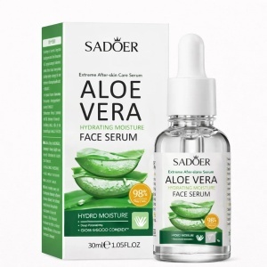 Ser Facial SADOER cu Aloe Vera – Hidratare Intensă și Îngrijire Calmanta, 30 ml