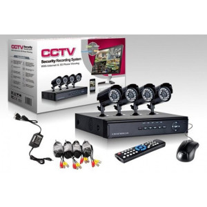 Sistem Semi Profi -DVR cu 4 camere de supraveghere pentru interior sau exterior - Img 4