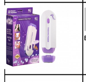 Epilator cu laser, Finishing Touch, Incarcare USB, Plastic, Alb, Mov - Img 2