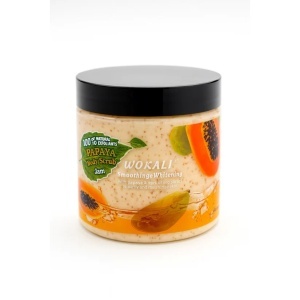 Exfoliant fața și corp Wokali Papaya Body Scrub Jam 500ml