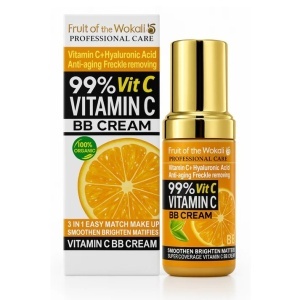 Fruit of the Wokali – BB Cream cu 99% Vitamina C și Acid Hialuronic