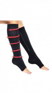 MediaShop - Sosete Zip Sox 2269, Negru, S/M - Img 4