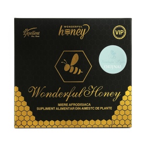 Miere Afrodisiac, Wonderful Honey 1 cutie x 12 plicuri Magiun - Img 1