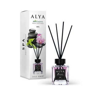 Odorizant de cameră cu bețișoare ALYA – Spa 120 ml
