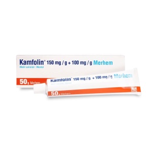 Pachet 5+1 gratis x Crema Antiinflamatoare Kamfolin 150mg/g+100 mg/g Merhem - Img 2