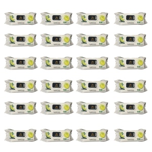 Pachet MAX Citrus Stock – 24x Șervețele Umede Mozaic cu Lămâie 100 buc
