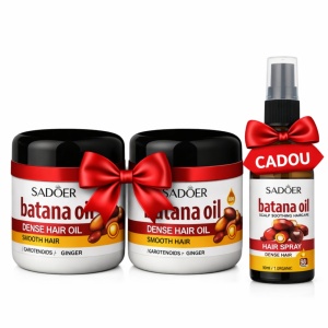 Pachet Super Ofertă SADOER Batana Oil – 2× Ulei + Spray CADOU
