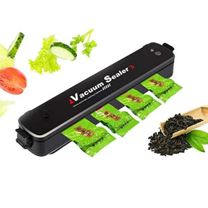 Aparat de sigilat si vidat vacuum sealer, 220v, 90w, negru , jrh - Img 5