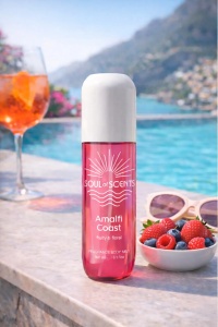 Body Mist Amalfi Coast Soul of Scents 180ml – Spray Parfumat Fruity & Floral - Img 5