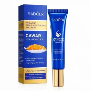 Crema pentru ochi SADOER Caviar cu Acid Hialuronic 20g