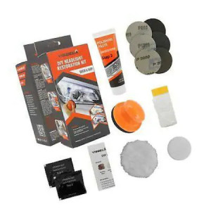 Kit Polish pentru Faruri, Kit Car, Discuri de curatare incluse, Visbella - Img 3