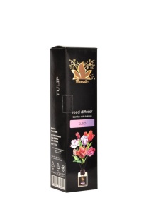 Odorizant camera cu betisoare cu aroma de Tulip 100 ml, MOZAIC