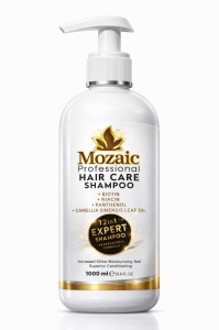 Șampon Mozaic 12 în 1 Expert – Biotină & Panthenol – 1000ml