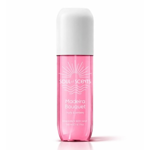 Body Mist Madeira Bouquet Soul of Scents 180ml – Spray Parfumat Fruity & Ambery - Img 1