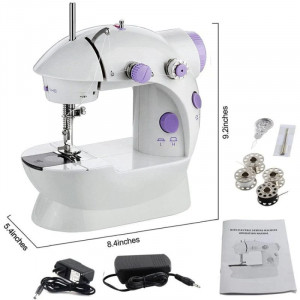 Masina de cusut, Mini Sewing portabila, 4 In 1 - Img 5