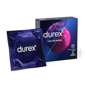 Prezervative Durex Intense 3 bucăți – Textură Specială & Confort Sporit - Img 1