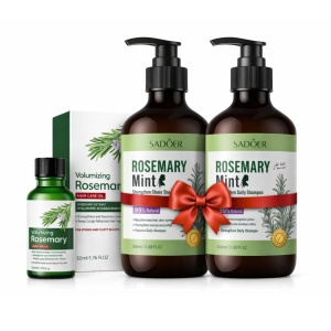 SADOER Rozmarin Menta Set de Scalp – Șampon + Balsam + Ulei