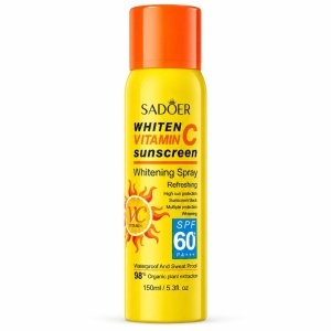SADOER Whiten Vitamin C Sunscreen Spray SPF 60+ PA+++ 150ml