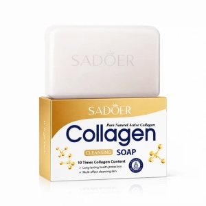 Săpun SADOER cu Colagen 100g – Curățare și Îngrijire pentru Piele Fină