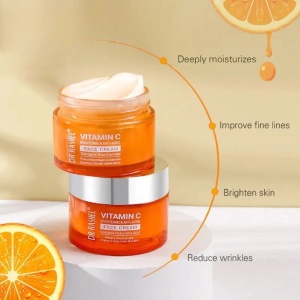 Set 3 produse Rutina de Zi cu Vitamina C, Acid Hialuronic, Colagen si Niacinamide Dr Rashel - Img 3