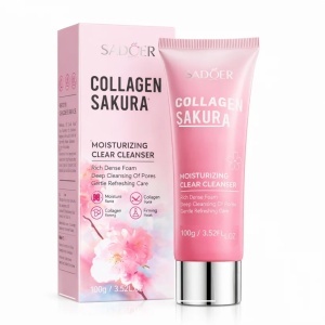 Gel de curatare faciala cu colagen si cirese japoneze 100g