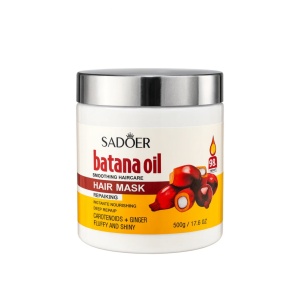 Mască de Păr SADOER Batana Oil 500g – Reparare Intensivă & Hidratare Profundă