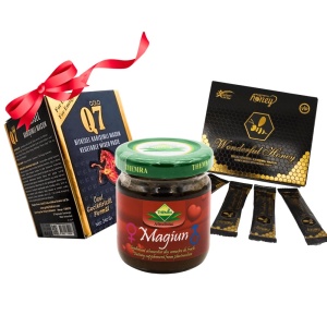 Pachet Promo Q7 – Miere Themra 240g + Wonderful Honey 12 plicuri | Mix Premium Natural