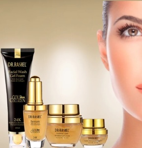 Set 4 produse cu aur si colagen Dr. Rashel 24K Gold With Real Gold Atoms & Collagen - Img 2