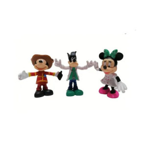 Set 6 Figurine , Clubul lui Mickey Mouse, multicolor , 6 cm - Img 3