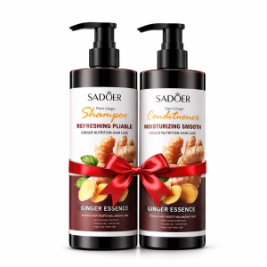 Set Șampon + Balsam cu Ghimbir SADOER – Esența Ghimbir