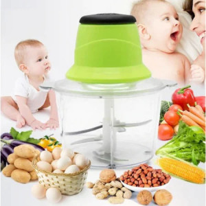 Tocator Electric Multifunctional pentru legume si fructe, Capacitate 2L, Motor 90W, Find Back - Img 3