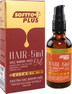 Ulei tratament păr Softto Plus 5 in 1 Hair Treatment Oil