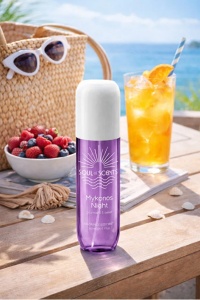 Body Mist Mykonos Night Soul of Scents 180ml – Spray Parfumat Sweet & Gourmand - Img 6