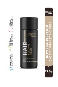 Fibre pentru păr Softto Plus Hair Building Fiber Dark Brown 27.5 g