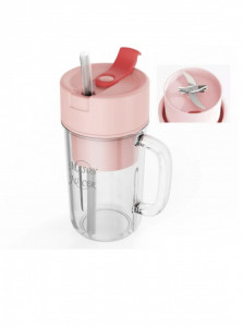 Mini blender cu pai portabil, 420 ml - Img 2