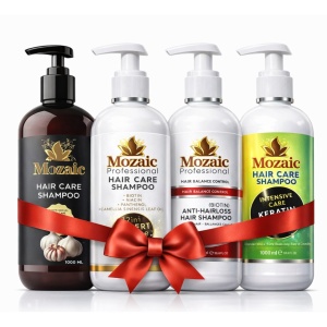 Mozaic Ultimate Hair System | Usturoi, Biotină, Keratin, 12 în 1