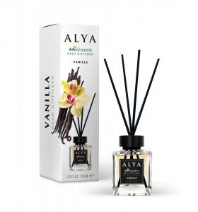 Odorizant camera cu betisoare cu aroma de Vanilla, ALYA 100 ML