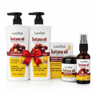 Pachet Premium SADOER Batana Oil – Rutina Completă Îngrijire Păr