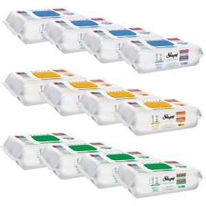 PACHET PROMO - 12 x Servetele Umede Sleepy Easy Clean Multisuprafete, 100 Buc