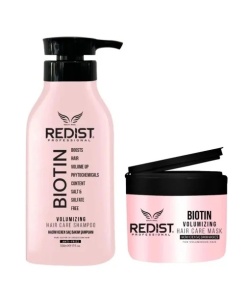PACHET PROMO: 2 REDIST CU BIOTINA (Sampon 500ML, Masca 250 ML)
